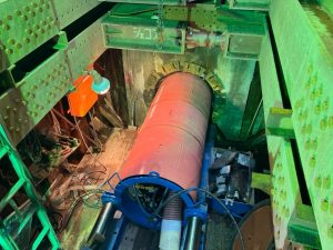 M2337-1推進施工状況（推進）